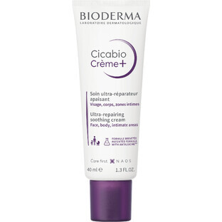 Bioderma Cicabio Cream+ soothing and regenerating cream 40 ml