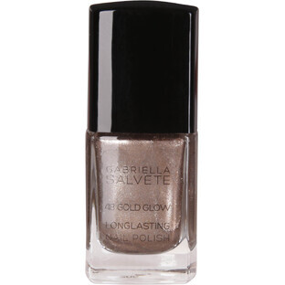 Gabriella Salvete Long-Wearing Nail Polish with High Gloss 48 Gold Glow 11 ml