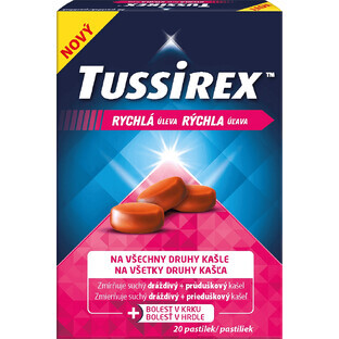 Tussirex Cough lozenges 20 pcs