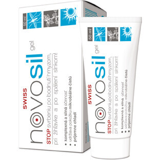 Swiss Novosil gel stops itching after insect bites 50 ml