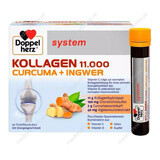 Kollagen 11,000 Turmeric + Ginger, 30 bottles, Doppelherz