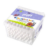 Baby Happy ear buds with stopper, 56 + 8 pieces, Bella