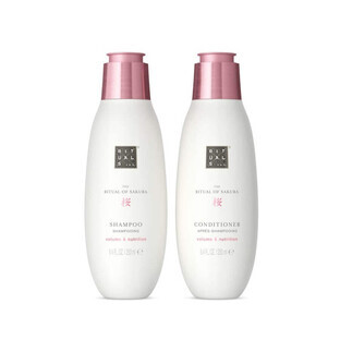 Sakura Shampoo and Conditioner Set, 250ml + 250ml, Rituals