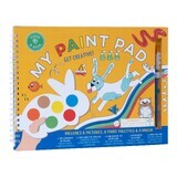 Coloring book with watercolors, My Paint Pad Pets, 3 years+, Floss & Rock