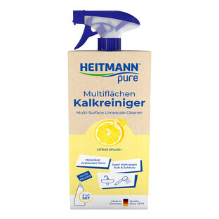 Citrus Anti-Scale Cleaner, 500 ml + 25 ml sachet, Heitmann
