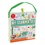Set de tampons Jungle, 3 ans et plus, Floss & Rock