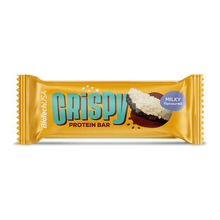 Milk flavored protein bar, 40g, Biotech USA
