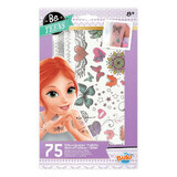 Tattoos for girls Glitter, +8 years, 75 designs, Buki