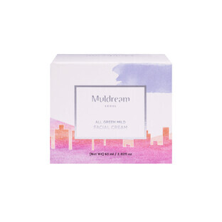All in one moisturizing face cream, 60 ml, Muldream
