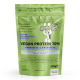 Proteine vegane biologiche in polvere 70% al gusto di biscotti, 500 g, Republia Bio