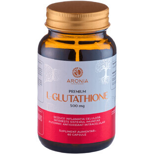 Premium L-Glutathion, 500 mg, 60 capsules, Aronia Charlottenburg