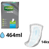 DEPEND FOR MEN 1×14 pcs, incontinence pads