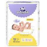 Absorbent pads, 60x60 cm, 10 pieces, Panda