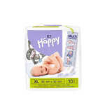 Bed protection covers, 90x60 cm, 10 pieces, Happy