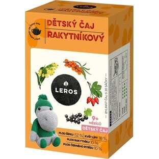 LEROS Children's tea - sea buckthorn 20×2 g, tea