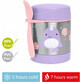 Zoo food thermos flask with spoon/fork Narval, 12m+ 1×325 ml, food thermos flask
