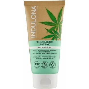 INDULONA Quick absorbing hand cream with Aloe vera, 1x50 ml