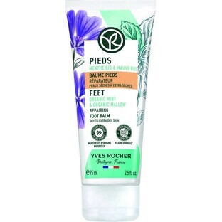 Yves Rocher Balsamo rigenerante per i piedi 1×75 ml, balsamo per i piedi