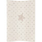 CEBA Change mat 2 square soft COSY (50x70) Beige stars 1×1 pc