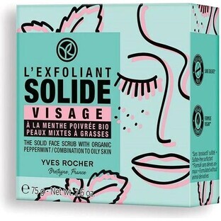 Yves Rocher Stiff Face Scrub Green Heroes 1×75g, gezichtsscrub
