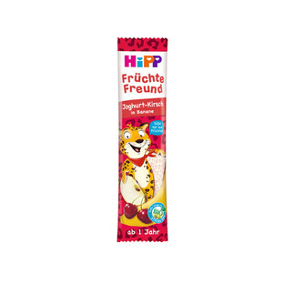 Fruit Friend yogurt, cherry and banana bar, 23 gr, Hipp
