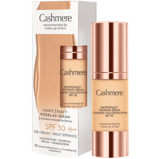 DAX Cashmere DD, fondotinta-siero idratante con acido ialuronico, beige caldo, SPF 30, 30 ml DAX Cashmere DD, fondotinta-siero idratante con acido ialuronico, beige caldo, SPF 30, 30 ml
