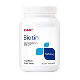 Biotin 5000 mcg (289413), 120 capsules, GNC