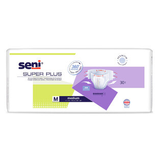 Super Plus Breasts, diapers, Medium, 75-110 cm, 30 pcs