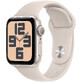 Apple Watch SE GPS 40mm Starlight Aluminum Case with Starlight Sport Bracelet - M/L