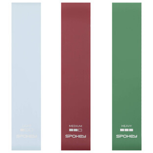 Spokey Flex Set, fitness rubber set, 3 pieces