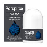 Perspirex Men Maximum, roll-on antiperspirant, 20 ml