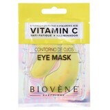 Biovene Vitamin C Anti-Fatigue Gel eye pads with vitamin C and hyaluronic acid, 1 pair