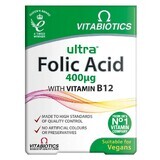 Vitabiotics Ultra Foliumzuur 400µg, 60 tabletten