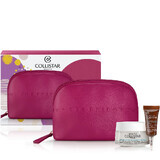 Collistar Attivi Puri Set water gel with hyaluronic acid and ceramides 50 ml + eye cream with hyaluronic acid and peptides 5 ml + cosmetic bag