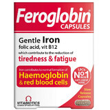 Vitabiotics Feroglobine Capsules, 30 capsules
