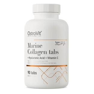 OstroVit Marine Collagen + Hyaluronic Acid + Vitamin C, 90 tablets