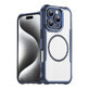 Leading Series MagSafe silicone case for iPhone 16 Pro Max - blue