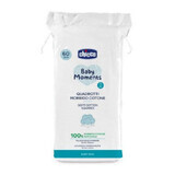Baby Moments cotton pads for daily hygiene, 60 pieces, Chicco