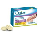 Quies honey and lemon anti-snoring lozenges X12