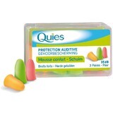 Quies comfort foam hearing protection 3 pairs