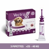 Ceva Vectra Spot-on Solution for Dog >25-40kg 3 pipettes