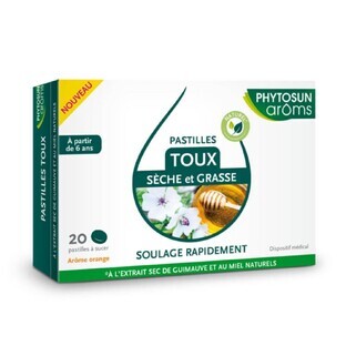Phytosun Aroms Dry and Oily Cough Drops x20