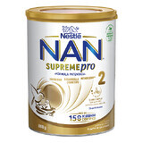 Nan 2 Supreme Pro milk powder formula, 800 g, Nestlé