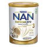 Nan 3 Supreme Pro milk powder formula, 800 g, Nestlé