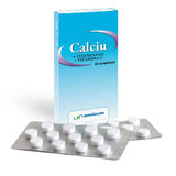 Calcium + Vitamin D3 + Vitamin C, 24 tablets, Amniocen