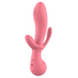 Vibratore classico Dream Toys Amour Triplo Piacere Rosa