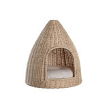 Huisdierenbed DKD Home Decor 45 x 45 x 57 cm Natuurlijk rotan