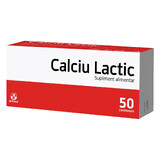 Calcium Lactate, 50 tablets, Biofarm