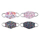 Hygiënisch masker DKD Home Decor Multicolour 4 Stuks
