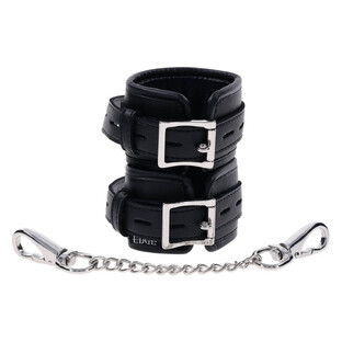 Erotic handcuffs Sportsheets Edge Black